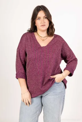GROSSER PULLOVER AUS GOLDFASER