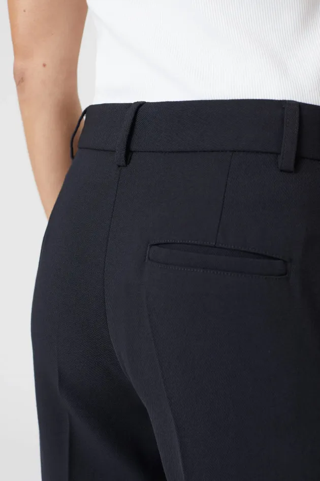 Hose WHARTON mit Kick in Schwarz