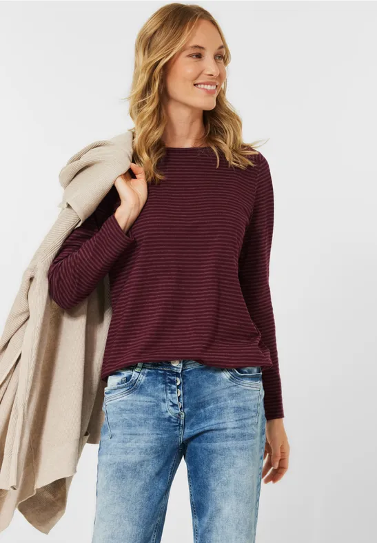Overdye Streifen Shirt