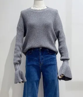 Pullover mit fliegenden Ärmeln