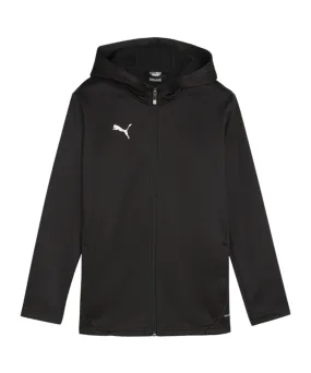 PUMA teamFINAL Trainingsjacke Kids Trainingsjacke Kinder schwarzsilber im Online Shop von kaufen