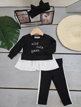 Set aus Pullover und Hose für Babys
