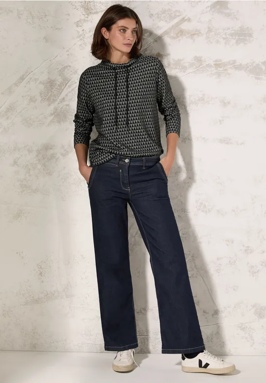 Two-Tone Jaquard Shirt
