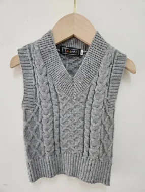 Ärmelloser Baby-Pullover für Mädchen